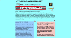 Desktop Screenshot of littlewolf.us