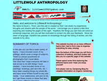 Tablet Screenshot of littlewolf.us