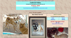 Desktop Screenshot of littlewolf.com